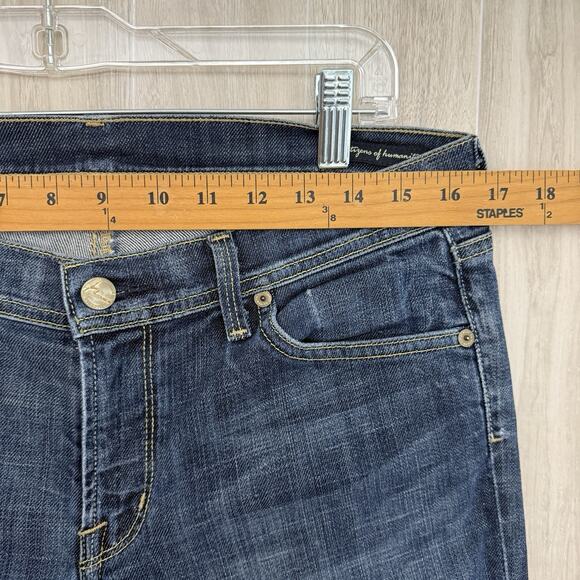 Citizens of Humanity Jeans Women’s Size 31 Low Rise Dark Wash Style 096B-085 USA - Picture 8 of 16